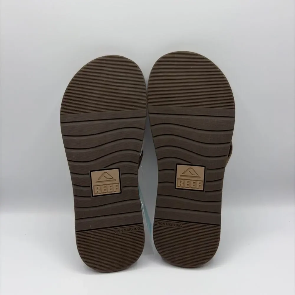 Reef Ojai Classic Slim Thong Sandals Men’s US Size 7 EU 39 Dark Brown CJ6246 NWT